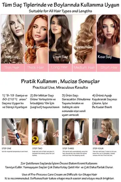 دستگاه سر/مو اتوماتیک کلفت سفید راحت برند Shibowavy کد 1683549863