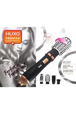 ست حالت دهنده خیس سر/مو برقی خشک هوا دمیده شده برند huxo کد 1683549130