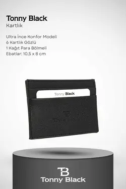 ست پرفیوم کیف پول کمربند چرم جعبه‎دار سری جا کارتی مردانه اصل برند Tonny Black کد 1683784813