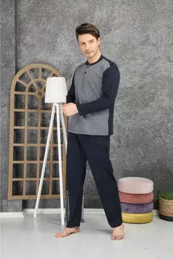 لباس راحتی جاکاردار 100پنبه ای مردانه برند Rimoli کد 1683970707
