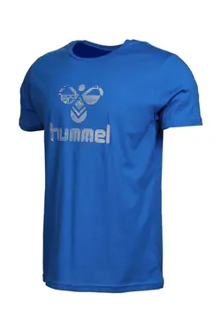 تیشرت آبی مردانه برند HUMMEL کد 1684076894