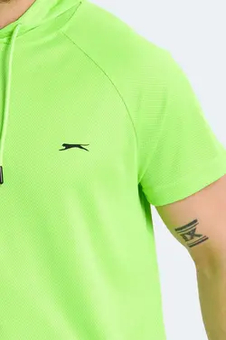 تیشرت زرد نئونی مردانه راگنا برند Slazenger کد 1684402294