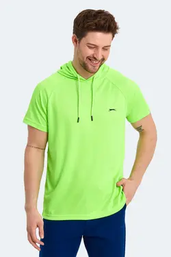 تیشرت زرد نئونی مردانه راگنا برند Slazenger کد 1684402294