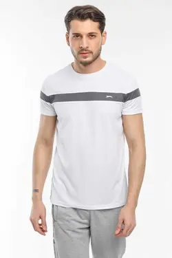 تیشرت سفید مردانه برند Slazenger کد 1684402244