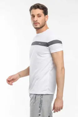 تیشرت سفید مردانه برند Slazenger کد 1684402244