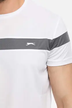 تیشرت سفید مردانه برند Slazenger کد 1684402244