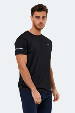 تیشرت مشکی مردانه برند Slazenger کد 1684401510