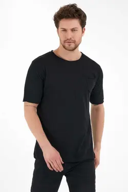 یقه گشاد جیبدار سمت چپ مشکی مردانه برند COOL TARZ کد 1684338207
