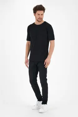 یقه گشاد جیبدار سمت چپ مشکی مردانه برند COOL TARZ کد 1684338207