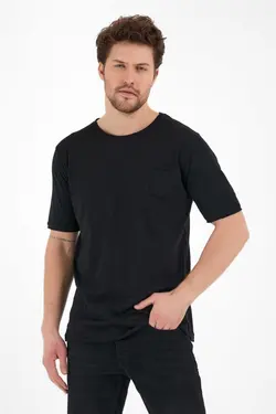 یقه گشاد جیبدار سمت چپ مشکی مردانه برند COOL TARZ کد 1684338207