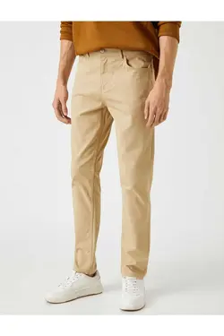 پنبه ای طرح‎دار جیبدار ساده شلوار برند Koton کد 1684566698