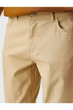 پنبه ای طرح‎دار جیبدار ساده شلوار برند Koton کد 1684566698