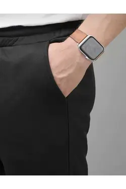 شلوار راحتی اسلیم فیت جاگر مشکی مردانه برند blackjack giyim کد 1684563300