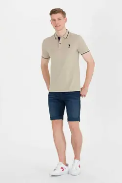 پولوشرت یشمی مردانه برند U.S. Polo Assn. کد 1684908552
