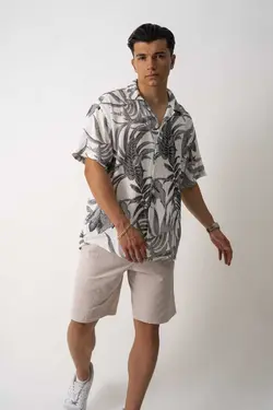 پیراهن بافتنی گل‎دار آستین کوتاه برند bandoleroslos کد 1685269159