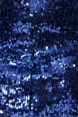 دامن بافته شده پولک دوز آبی برند Trendyol Curve کد 1685824326