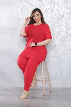 لباس راحتی نیم آستین برند monamour کد 1685821543