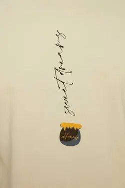 لباس راحتی متناسب چاپی بژ مردانه برند TRENDYOL MAN کد 1686045956