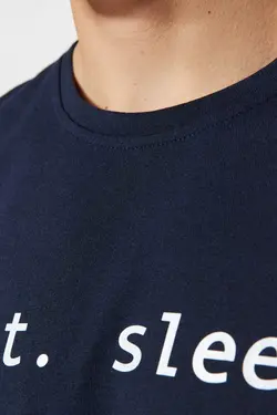 لباس راحتی بافتنی سرمه ای برند TRENDYOL MAN کد 1686146343