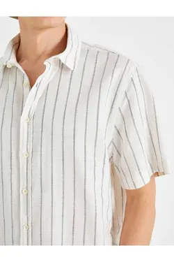 پیراهن متناسب آستین کوتاه برند Koton کد 1686480337