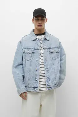 ژاکت جیب دار مردانه برند Pull &amp; Bear کد 1686484005