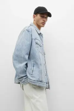 ژاکت جیب دار مردانه برند Pull &amp; Bear کد 1686484005