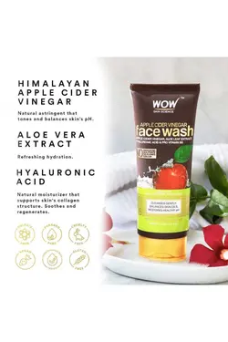 صورت طبیعی 1000 سرکه برند WOW Skin Science کد 1686589384