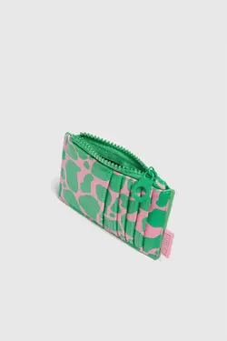 کیف پول طرح‎دار جا کارتی زنانه برند Pull &amp; Bear کد 1686748882
