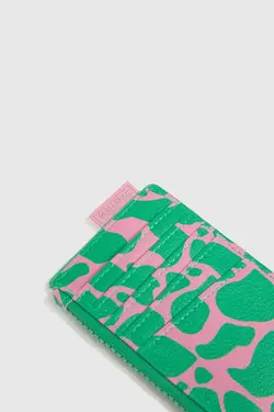 کیف پول طرح‎دار جا کارتی زنانه برند Pull &amp; Bear کد 1686748882