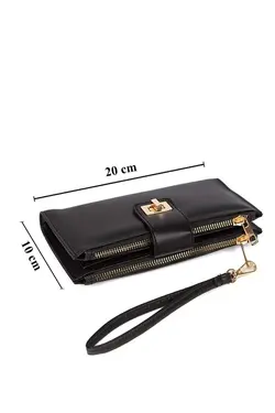 قسمته سکه مچی کیف پول، بند‎دار جا کارتی کاغذ، زنانه برند NEWISH POLO ACCESSORIES کد 1686748390
