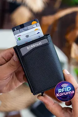 کیف پول جا کارتی مشکی برند Garbalia کد 1686746824