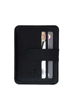 کیف پول shelby جا کارتی چرم اصل مشکی برند Garbalia کد 1686746252