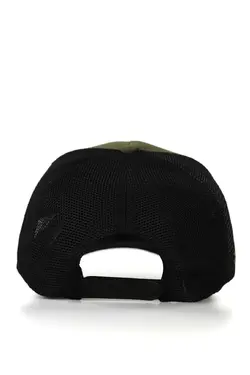 کلاه کت جین لوگو‎دار 150 یشمی سیاه رنگی (قطر) برند BlackBörk کد 1686744201
