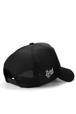 کلاه کت جین لوگو‎دار 160 بنفش (قطر) مشکی the برند BlackBörk کد 1686744184