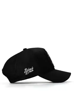 کلاه کت جین لوگو‎دار 160 بنفش (قطر) مشکی the برند BlackBörk کد 1686744184