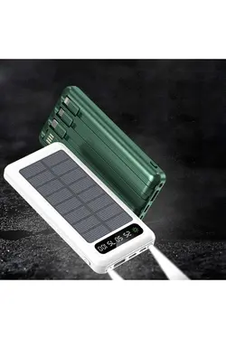 دستگاه led شارژ خورشید کوچک نورانی 10000 ماه درگاه Usb پر انرژی برند Enshall کد 1686923247