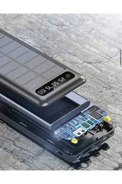 دستگاه led شارژ خورشید کوچک نورانی 10000 ماه درگاه Usb پر انرژی برند Enshall کد 1686923247