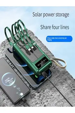 led خورشید 20000 ماه نوع ج رعد و برق، کوچک، یو اس بی، ال سی دی، پر انرژی برند ÇELİKWORK کد 1687003932