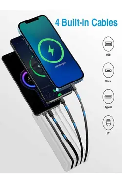 led خورشید 20000 ماه نوع ج رعد و برق، کوچک، یو اس بی، ال سی دی، پر انرژی برند ÇELİKWORK کد 1687003932