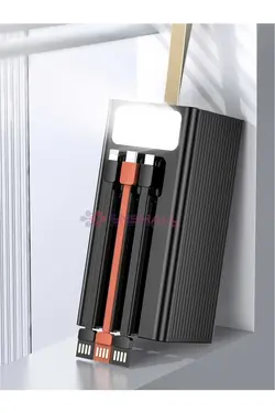 دستگاه ورودی led شارژ دیجیتالی نورانی 4Usb 50.000ماه سیمی برند Enshall کد 1686996605