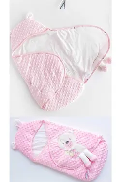 کوله پشتی مراقبت تولد ست بزرگ 4تکه خروج) پتو، بیمارستان قنداق کردن نخود 100پنبه (عزیزم برند Necix's کد 1686986713