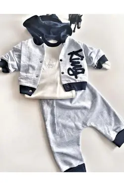 کوله پشتی مراقبت تولد ست بزرگ 4تکه خروج) پتو، بیمارستان قنداق کردن نخود 100پنبه (عزیزم برند Necix's کد 1686964831