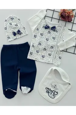 پتو کیف کوله پشتی مراقبت ست کودک نخود 100پنبه برند DERİNBEBE کد 1686952990