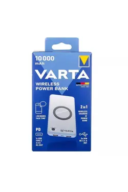 بي سيم شارژ 10000 ماه قدرت نیمکت بی سیم برند Varta کد 1687090808