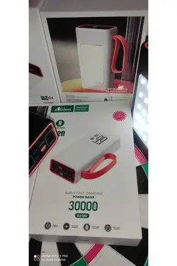 چند دیجیتالی 300 کمپ نورانی 30000 ماه باتری پاور بانک پی دی برند absel es کد 1687076110