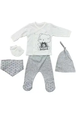 کوله پشتی مراقبت تولد ست بزرگ 4تکه خروج) پتو، بیمارستان قنداق کردن نخود 100پنبه (عزیزم برند Necix's کد 1687045324