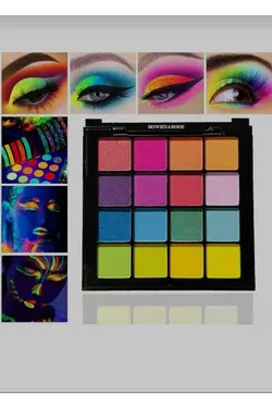 سایه چشم 16تکه نئونی برند DARWEN کد 1687414459