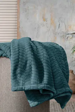 پتو سبز نفتی برند Yataş کد 1687371303