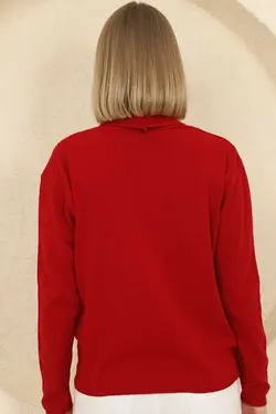 بافتنی قرمز زنانه برند VEGENZE کد 1687452664
