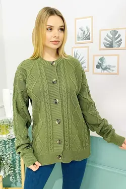 بافتنی دکمه‎دار برند StilOBA کد 1687636998